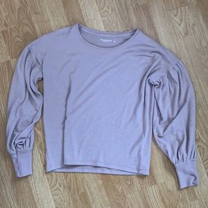Mauve bell sleeved top - SUPER SOFT